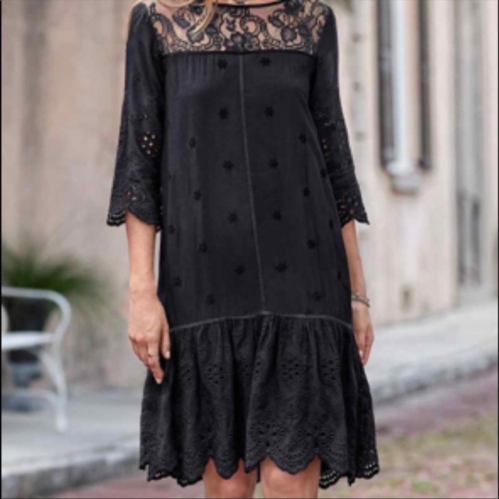 Sundance black sun dress